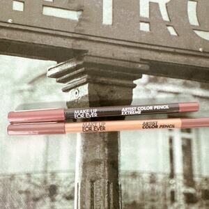 MAKE UP FOR EVER Artist Color Pencil Duo 600 Caffeine & 606 Walnut